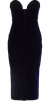 Blue Viscose Midi Dress 2