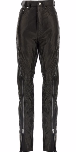 Black Leather Pants