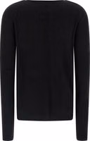 Black Wool Cardigan 2