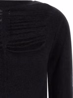Black Wool Cardigan 3