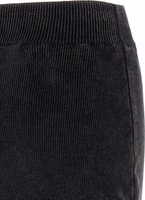 Black Cotton Long Skirt 4