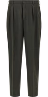 Bicolor Polyester Dress Pants 1