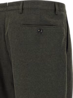 Bicolor Polyester Dress Pants 4