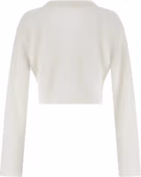 White Wool Cardigan 2