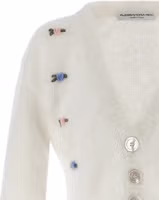 White Wool Cardigan 3