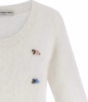 White Wool Cardigan 3