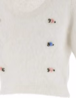 White Wool Cardigan 4