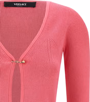 Fuchsia Viscose Cardigan 3