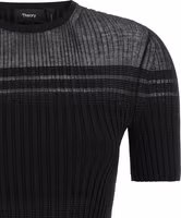 Black Viscose T-Shirt 3