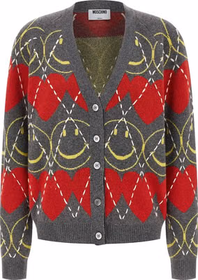 Multicolor Wool Cardigan