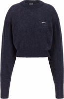 Blue Wool Cardigan 1