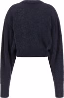 Blue Wool Cardigan 2