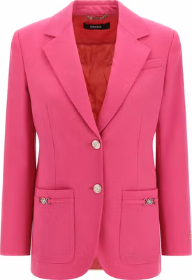 Fuchsia Virgin Wool Blazer