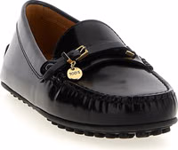 Black Calfskin Slip-On Loafers 2