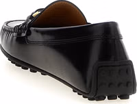 Black Calfskin Slip-On Loafers 3