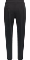 Black Viscose Casual Pants 2