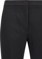 Black Viscose Casual Pants 3