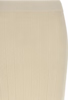White Cashmere Midi Skirt 3