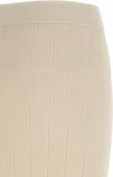 White Cashmere Midi Skirt 4