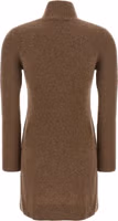 Gray Cashmere Short Dress 2