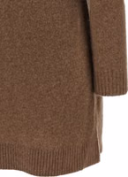 Gray Cashmere Short Dress 4