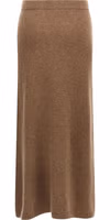 Gray Cashmere Midi Skirt 2