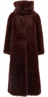 Bordeaux Polyester Coat 1