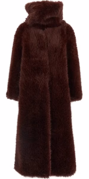 Bordeaux Polyester Coat