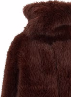 Bordeaux Polyester Coat 4