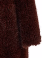 Bordeaux Polyester Coat 5