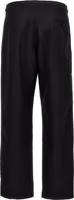Black Polyester Casual Pants 2