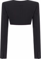 Black Virgin Wool Blazer 2
