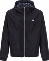 Blue Polyester Shell Jacket 1