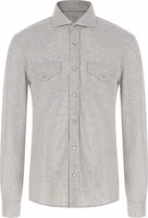 Gray Cotton Blouse 1