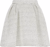 White Polyamide Long Skirt 1