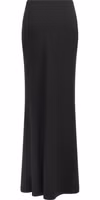 Black Virgin Wool Mini Skirt 2
