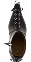 Black Calfskin Ankle Boots 4