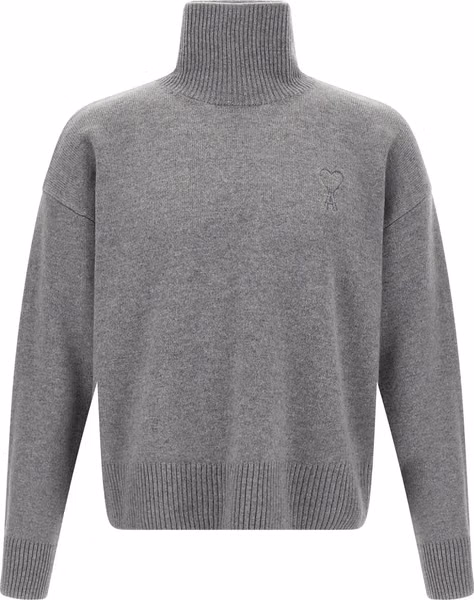 Gray Wool Cardigan