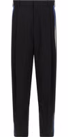 Black Virgin Wool Dress Pants 1