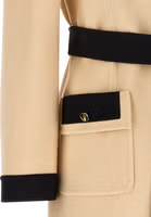 Beige Virgin Wool Coat 4