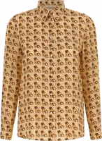 Beige Silk Blouse 1