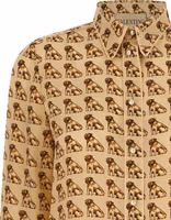 Beige Silk Blouse 3