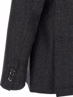Gray Virgin Wool Blazer 4