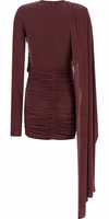 Bordeaux Copper Short Dress 2
