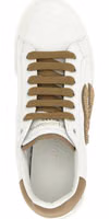 Beige Calfskin Sneakers 4