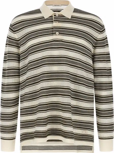 Multicolor Wool Polo Shirt