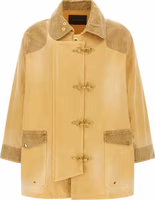 Beige Cotton Coat 1