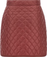 Bordeaux Polyamide Long Skirt 2