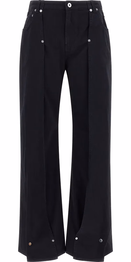 Blue Cotton Jeans Denim