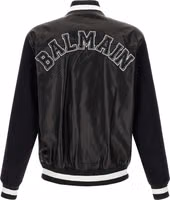 Bicolor Lamb Leather Leather Jacket 2